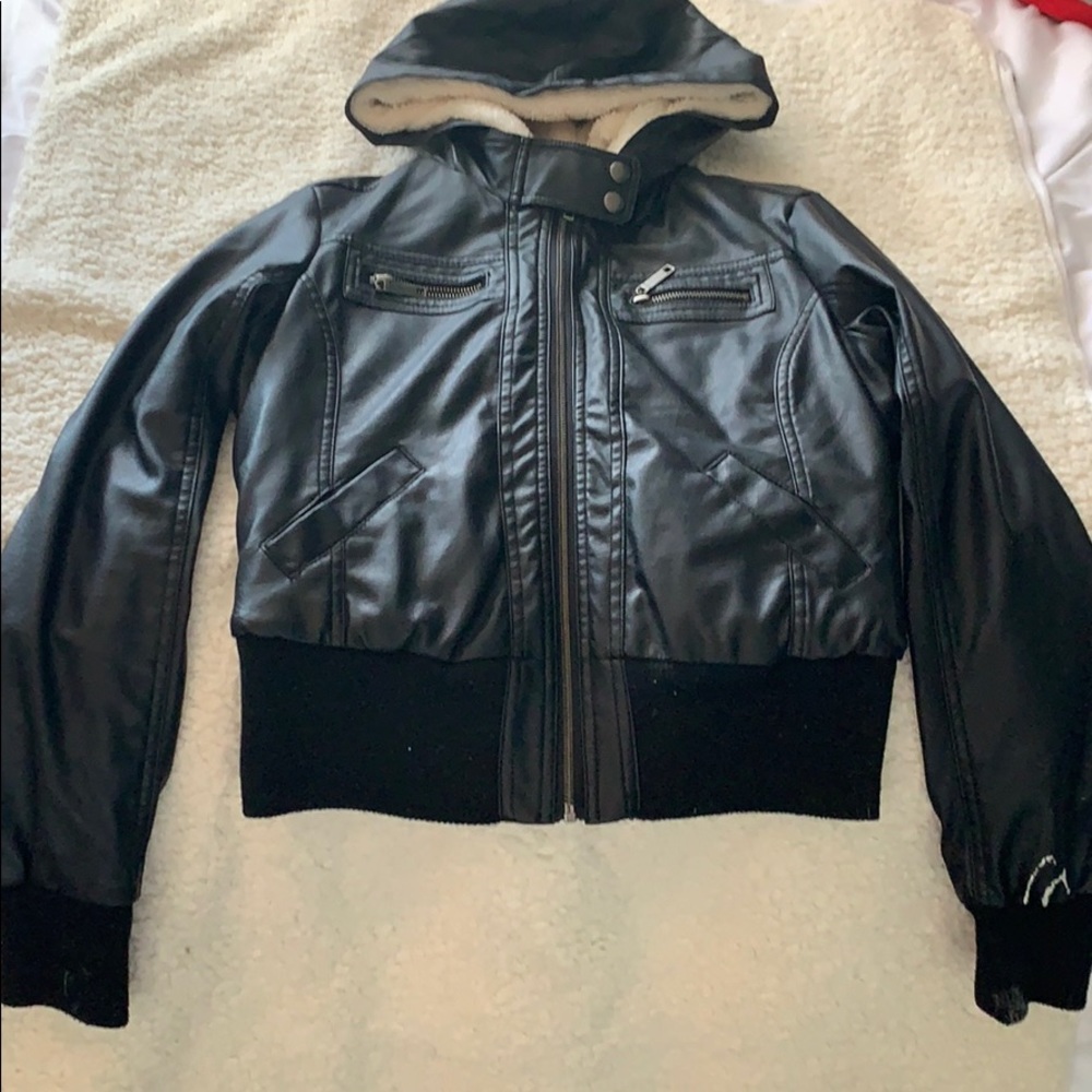 Leather jacket